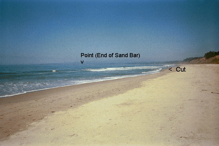 Glenn's Cut at a Santa Cruz area beach May 2002